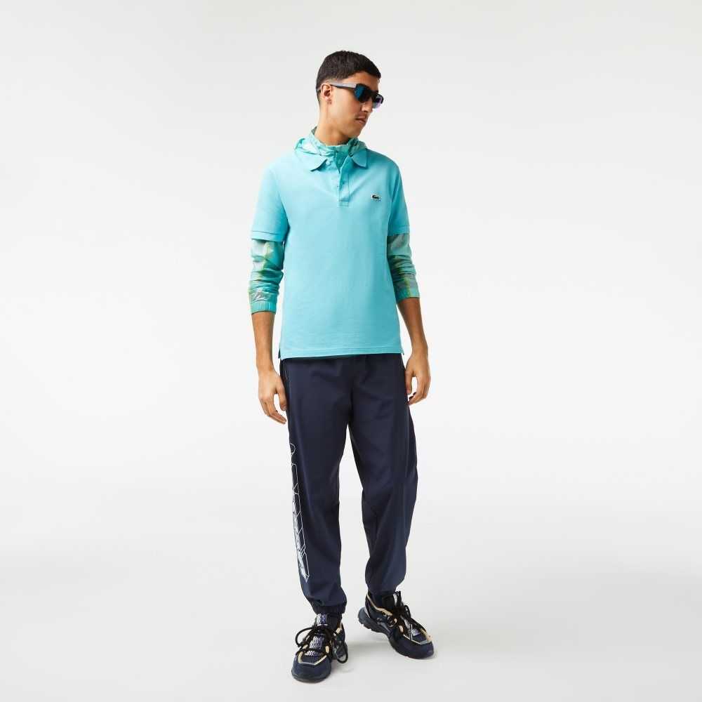 Lacoste Original L.12.12 Slim Fit Petit Pique Bomull Mintgröna | ZCGPS-9745