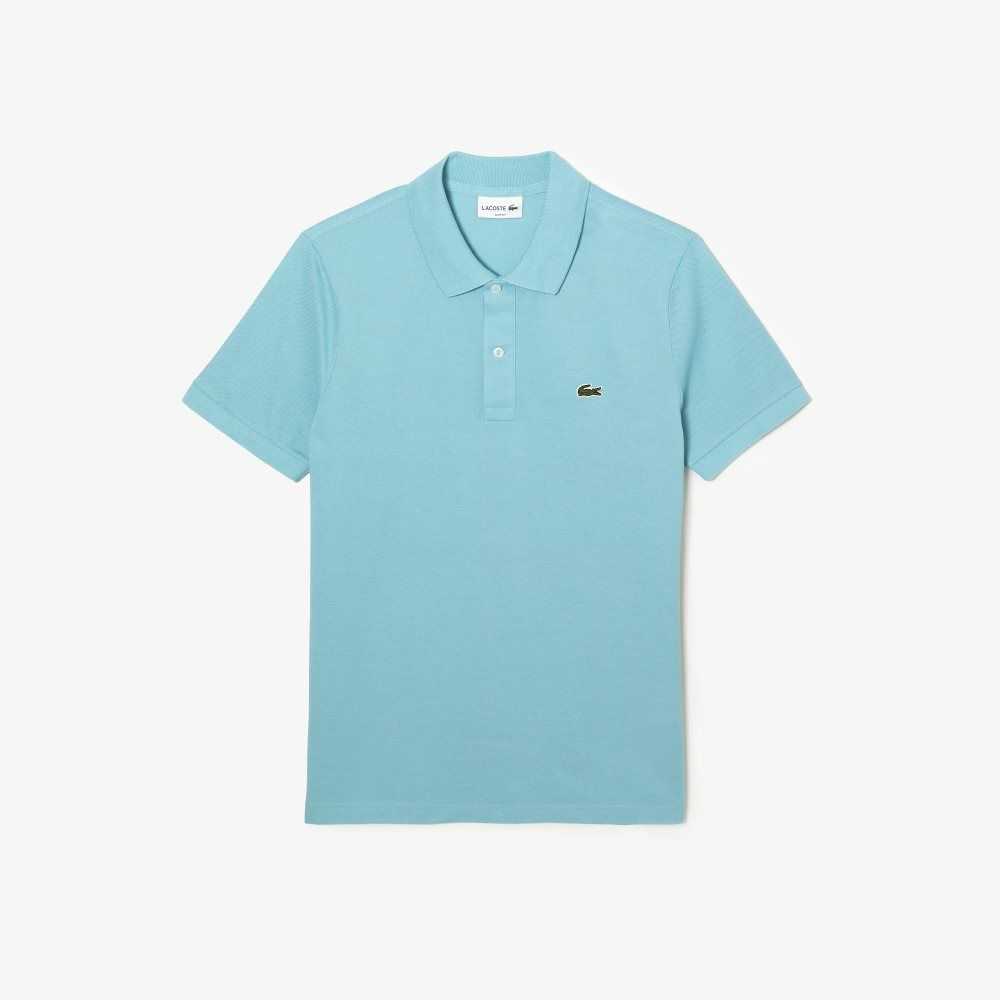 Lacoste Original L.12.12 Slim Fit Petit Pique Bomull Mintgröna | ZCGPS-9745