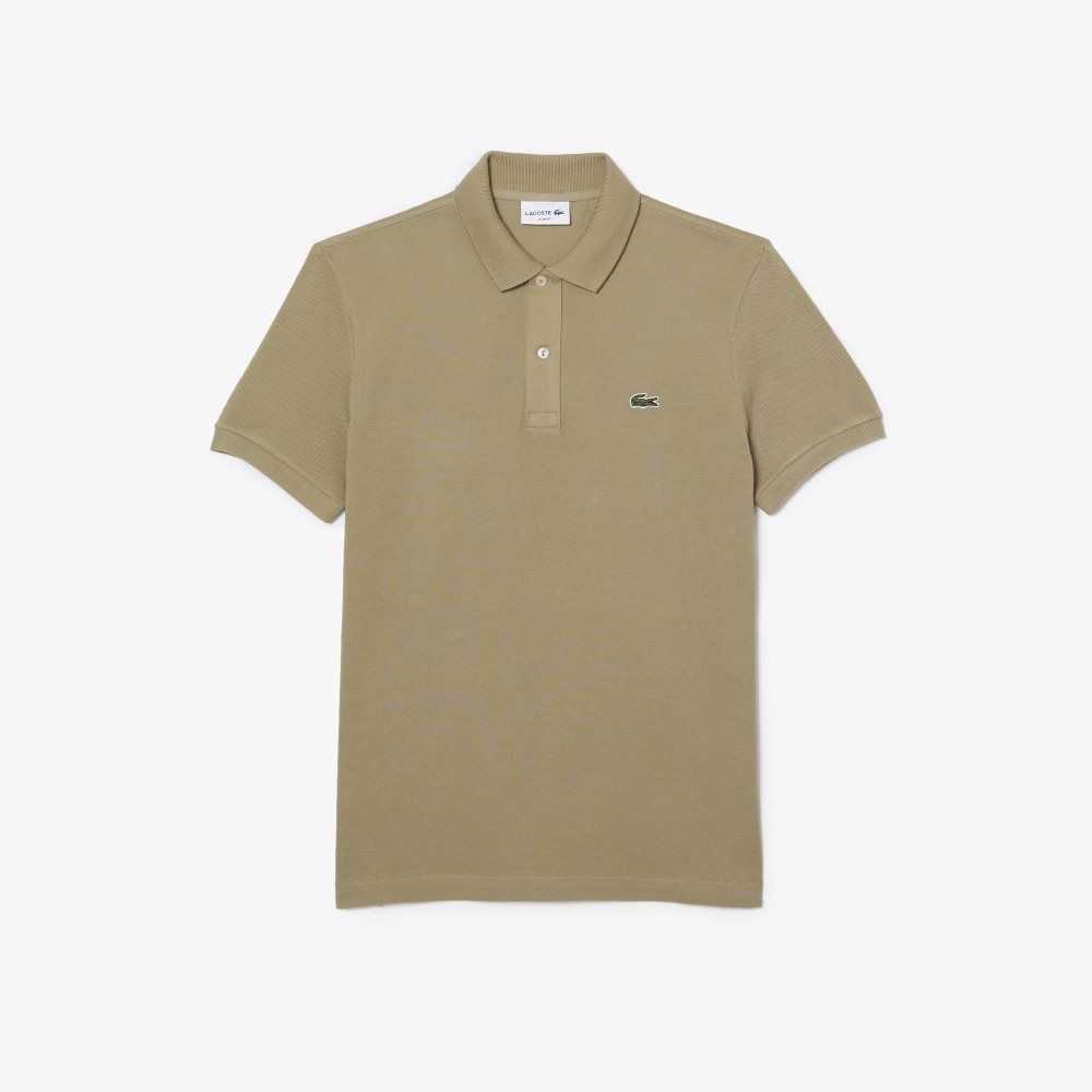 Lacoste Original L.12.12 Slim Fit Petit Pique Bomull Beige | ZENPS-2674