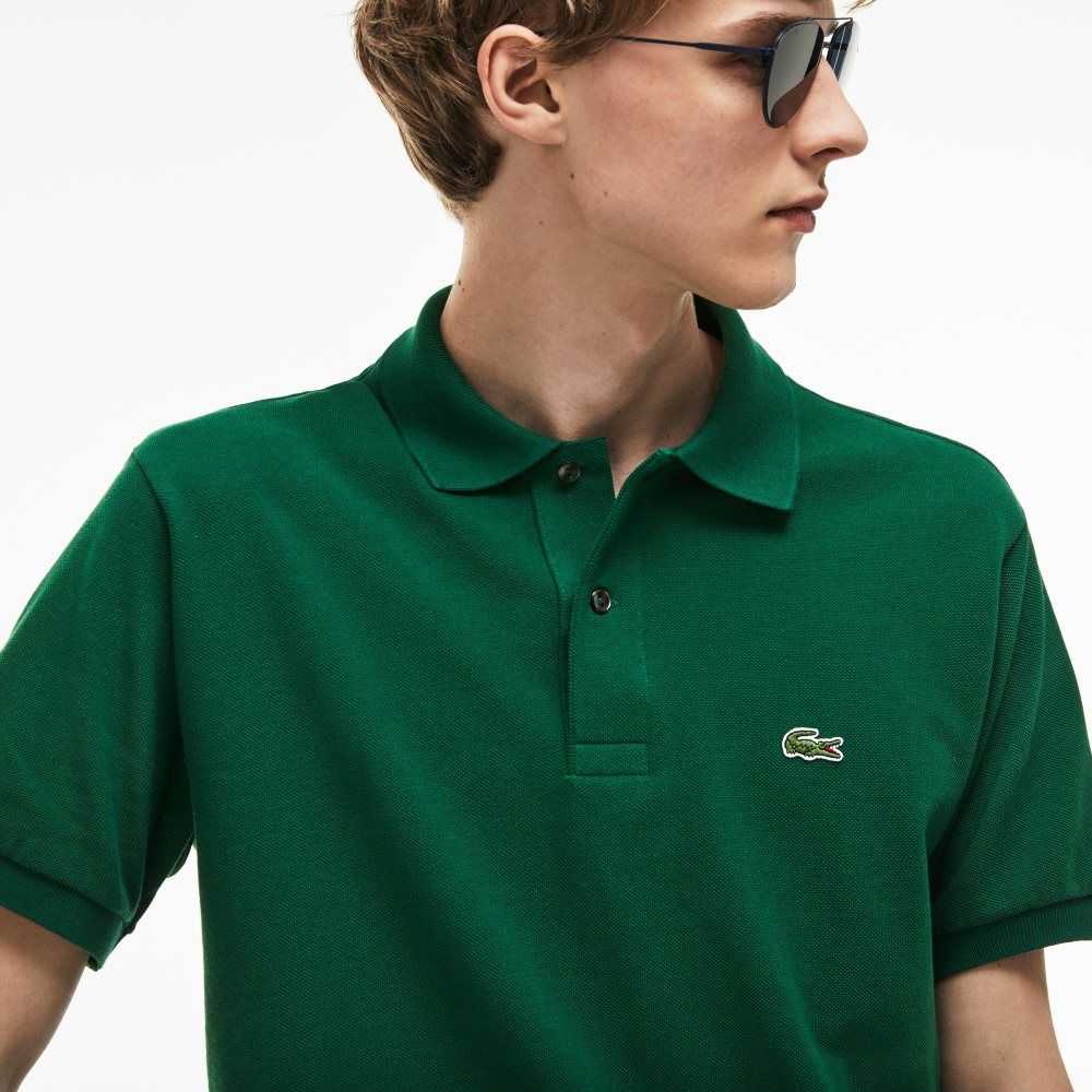 Lacoste Original L.12.12 petit pique cotton Gröna | BRFAN-5893