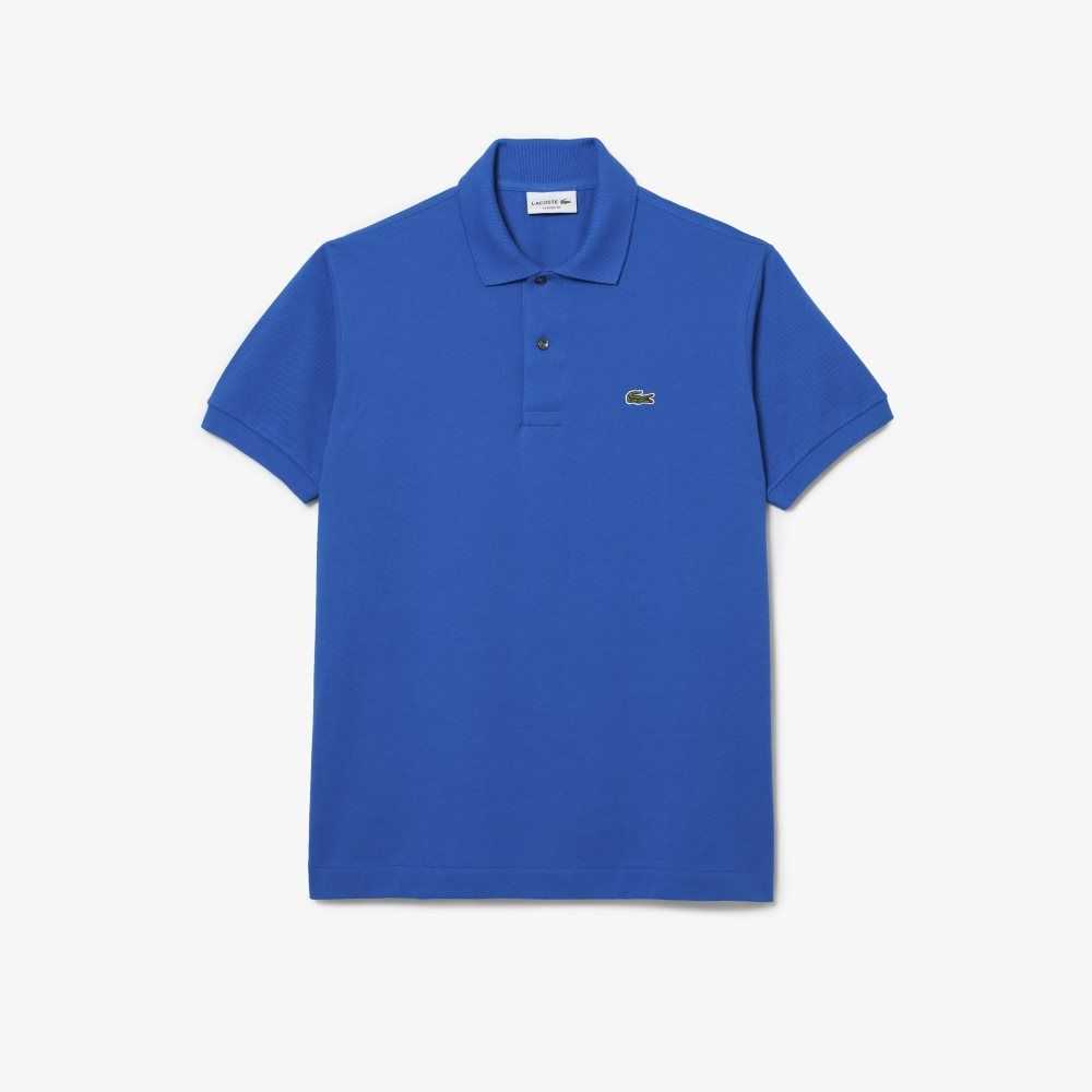 Lacoste Original L.12.12 petit pique cotton Blå | DFLRU-6985