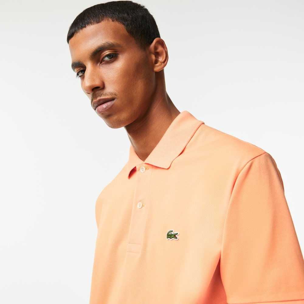 Lacoste Original L.12.12 petit pique cotton Ljusorange | EZYUO-7316