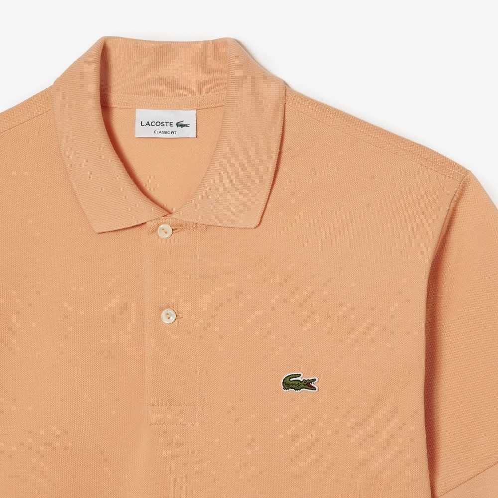 Lacoste Original L.12.12 petit pique cotton Ljusorange | EZYUO-7316