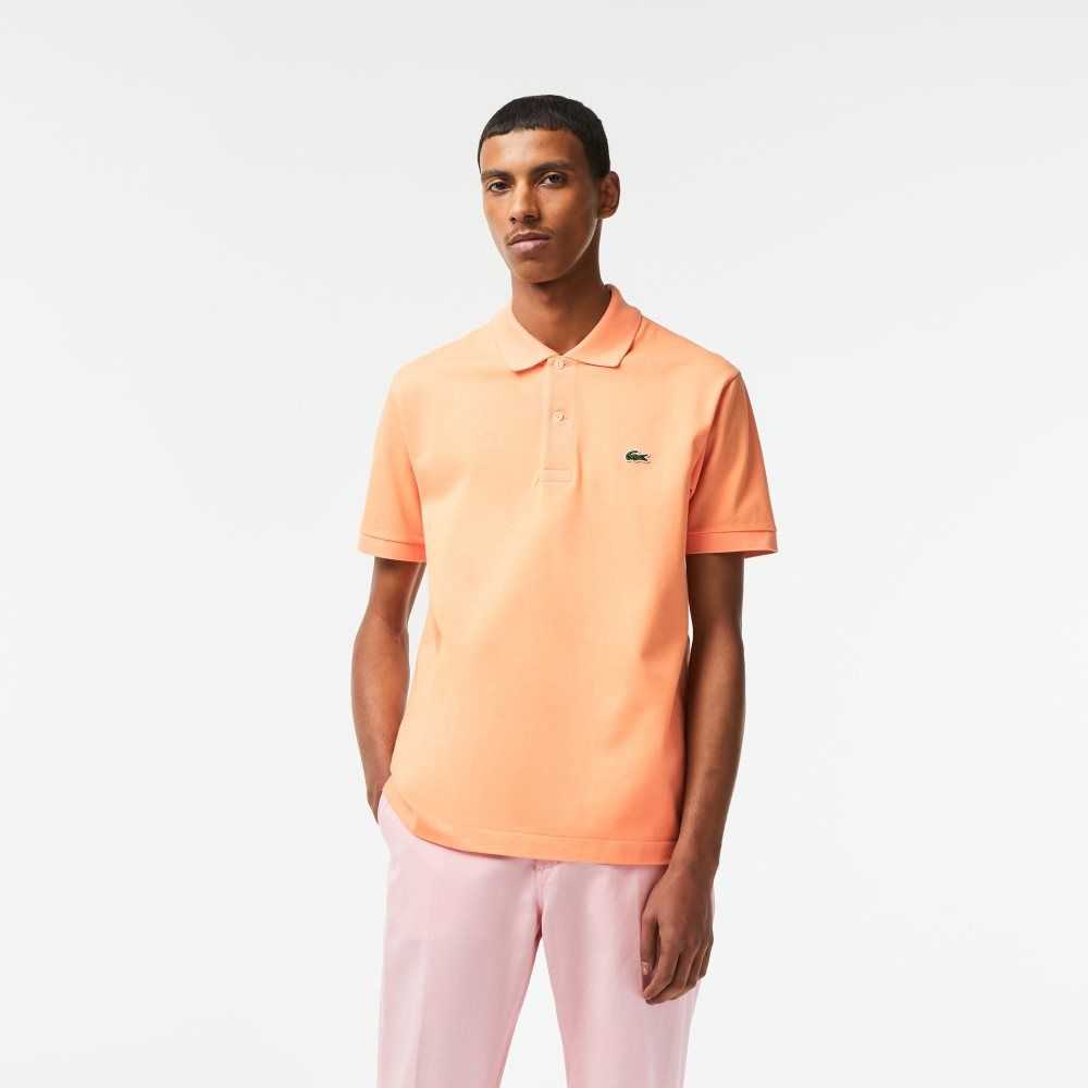 Lacoste Original L.12.12 petit pique cotton Ljusorange | EZYUO-7316