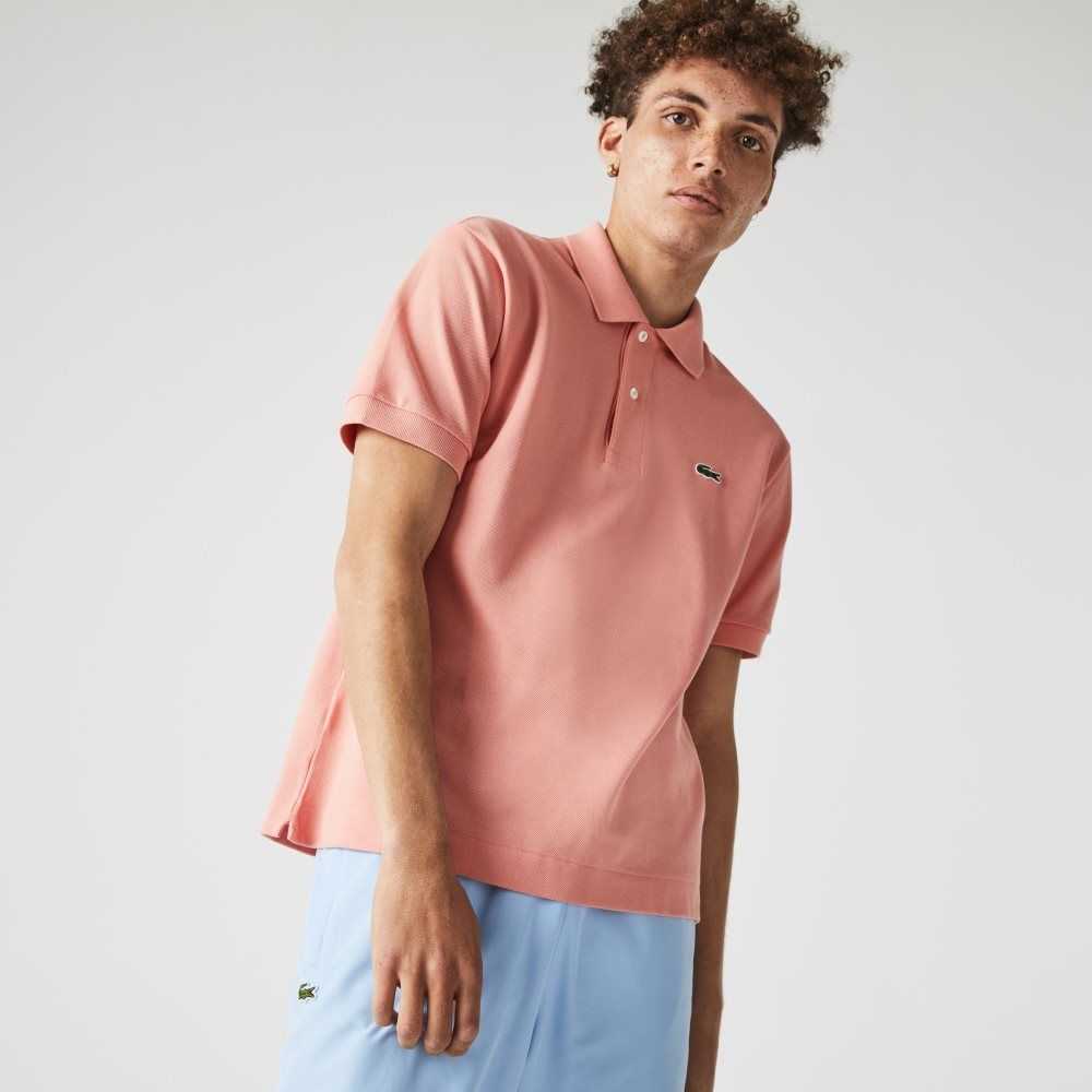 Lacoste Original L.12.12 petit pique cotton Rosa | FJMYQ-6821