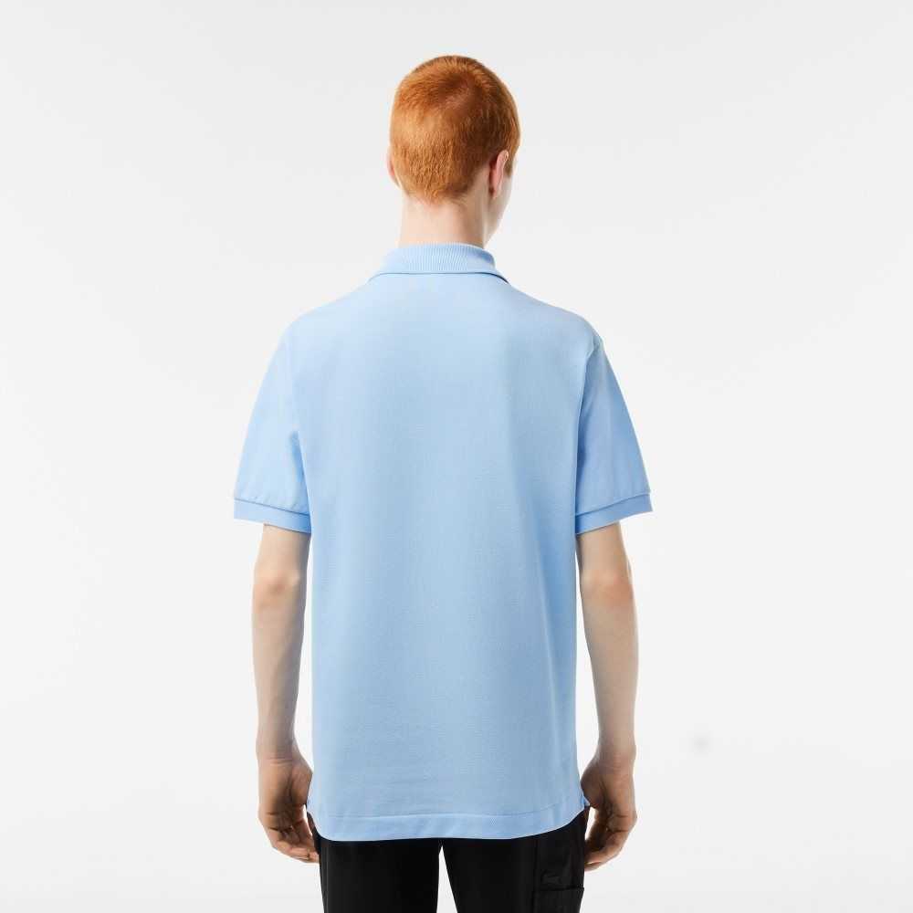 Lacoste Original L.12.12 petit pique cotton Blå | GYNRH-6253