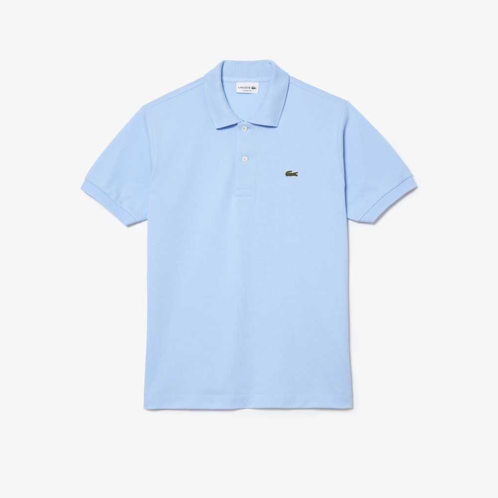 Lacoste Original L.12.12 petit pique cotton Blå | GYNRH-6253