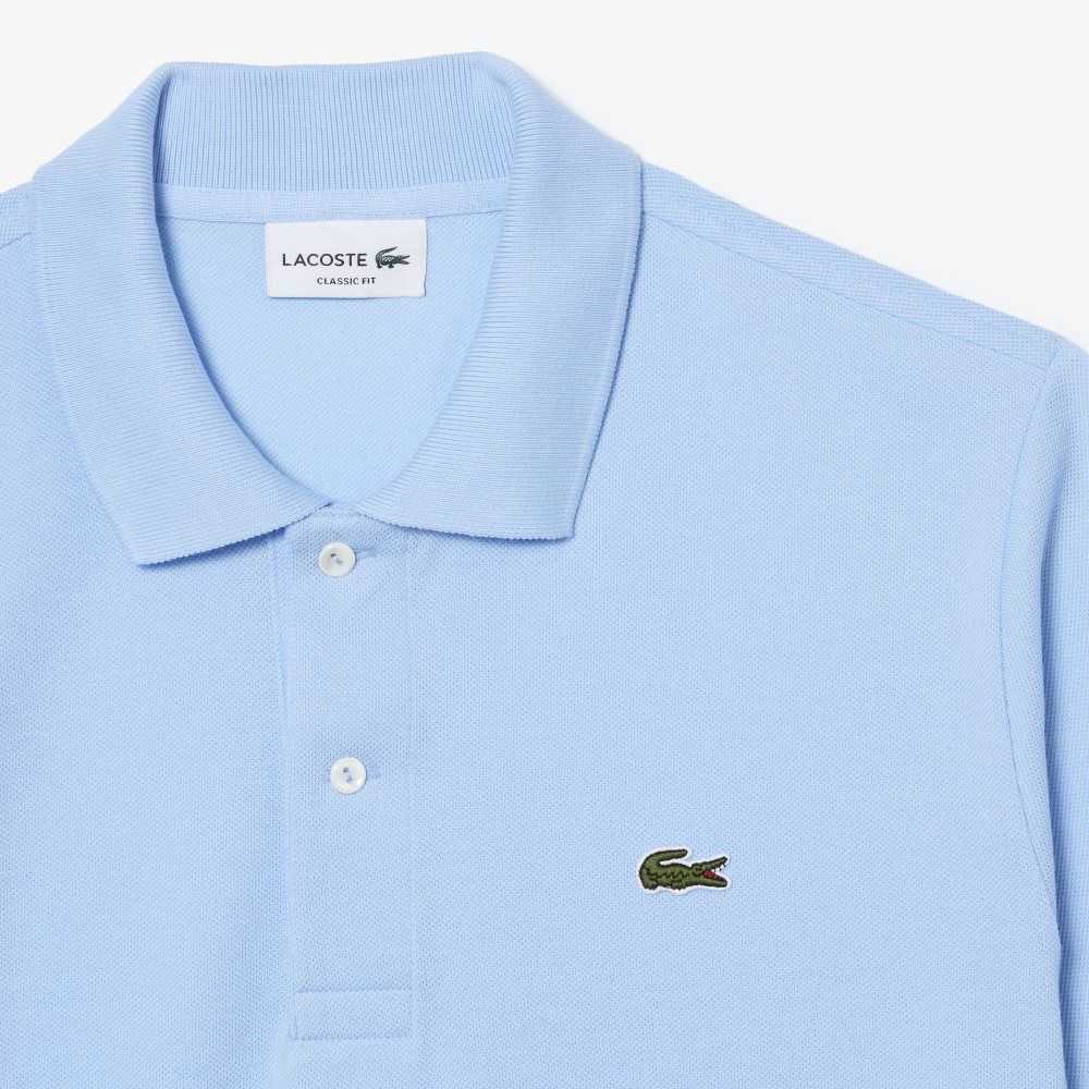 Lacoste Original L.12.12 petit pique cotton Blå | GYNRH-6253