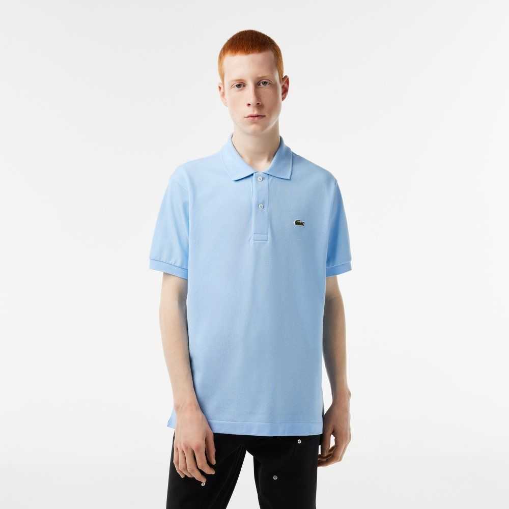 Lacoste Original L.12.12 petit pique cotton Blå | GYNRH-6253