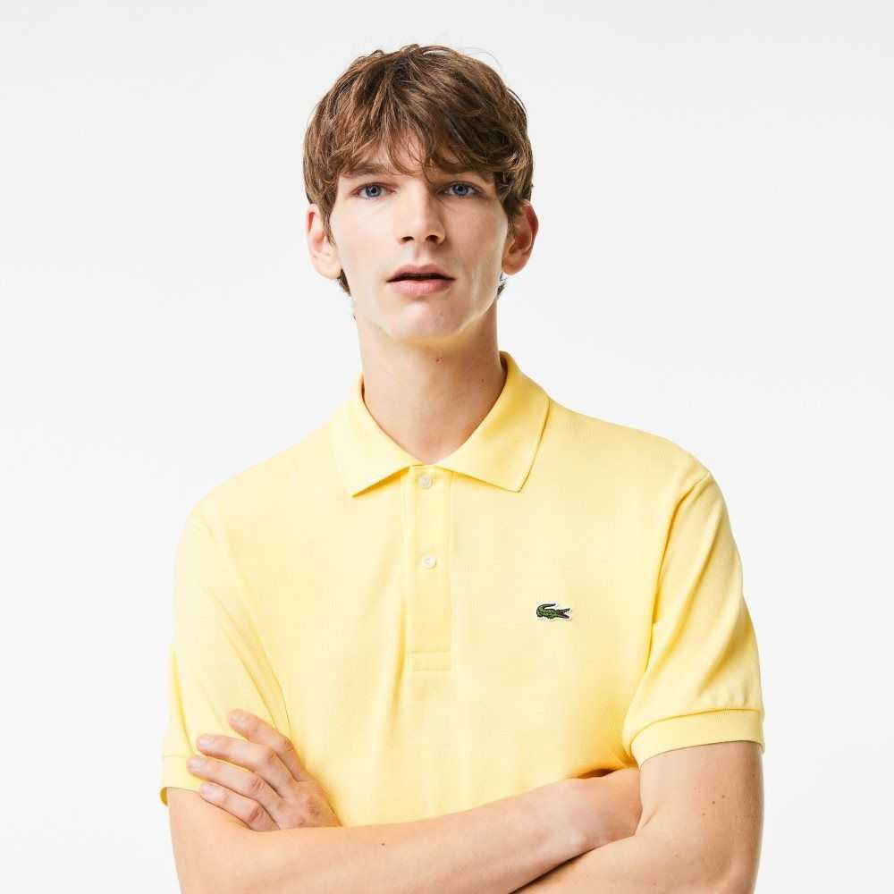 Lacoste Original L.12.12 petit pique cotton Gula | JEVMQ-8623