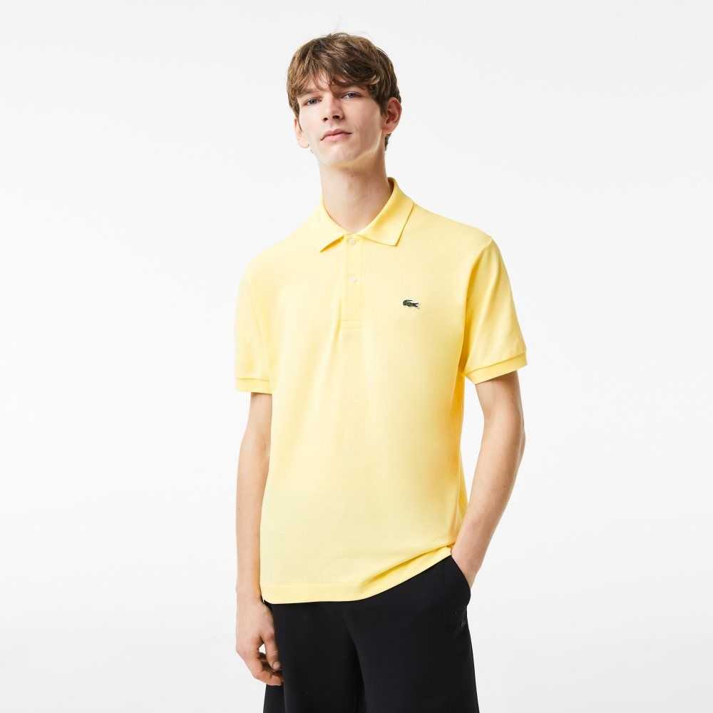 Lacoste Original L.12.12 petit pique cotton Gula | JEVMQ-8623