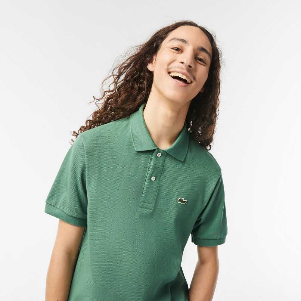 Lacoste Original L.12.12 petit pique cotton Khaki Gröna | JOCKV-2963