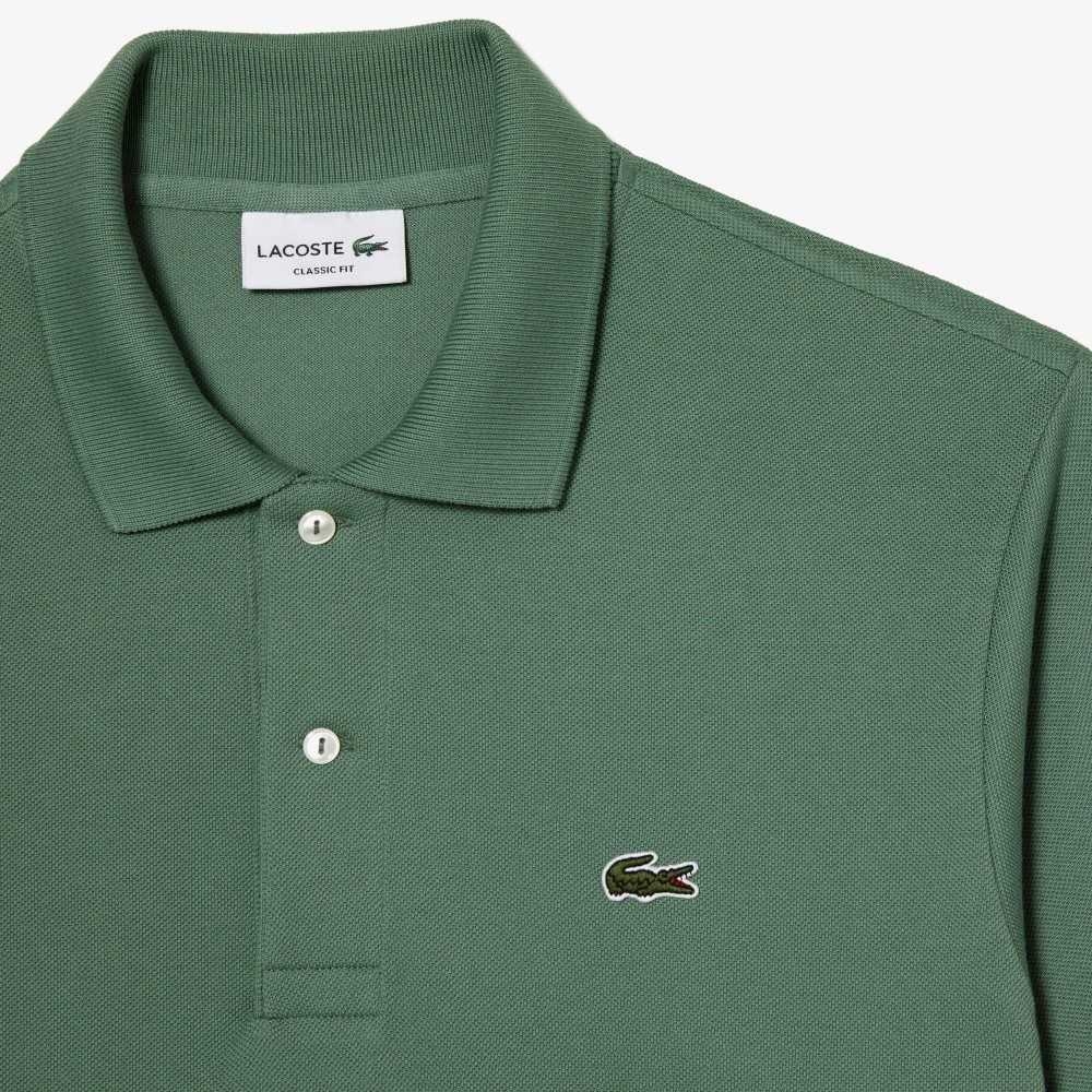 Lacoste Original L.12.12 petit pique cotton Khaki Gröna | JOCKV-2963