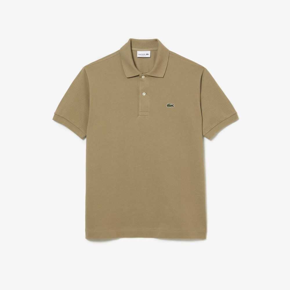 Lacoste Original L.12.12 petit pique cotton Beige | QZLSU-4637