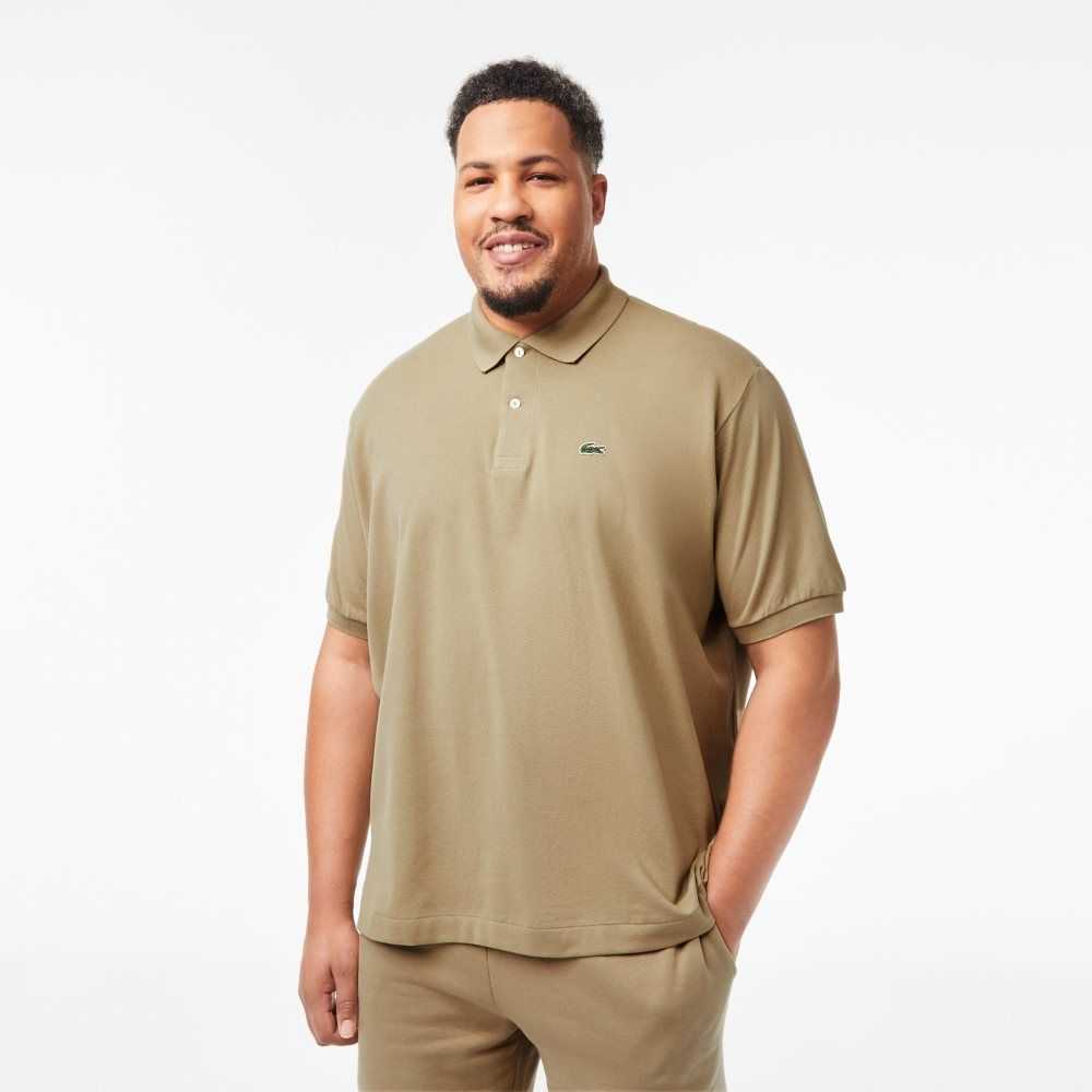 Lacoste Original L.12.12 petit pique cotton Beige | QZLSU-4637