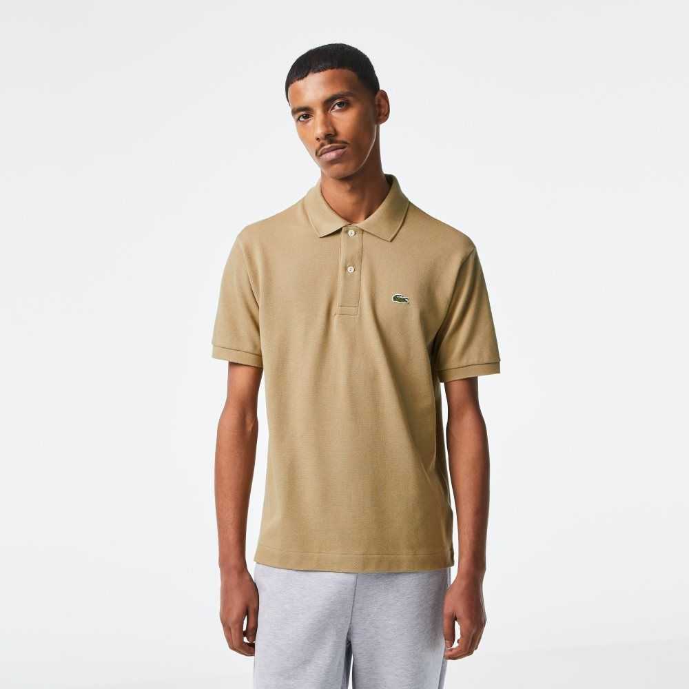 Lacoste Original L.12.12 petit pique cotton Beige | QZLSU-4637