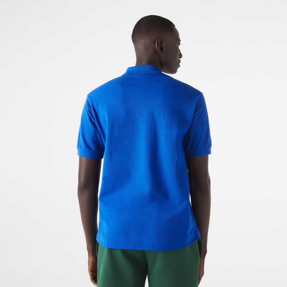 Lacoste Original L.12.12 petit pique cotton Blå | RVIFW-0457