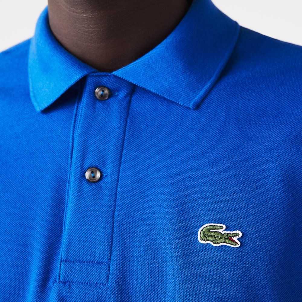 Lacoste Original L.12.12 petit pique cotton Blå | RVIFW-0457