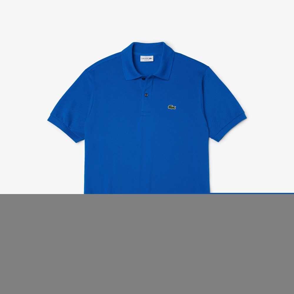 Lacoste Original L.12.12 petit pique cotton Blå | RVIFW-0457