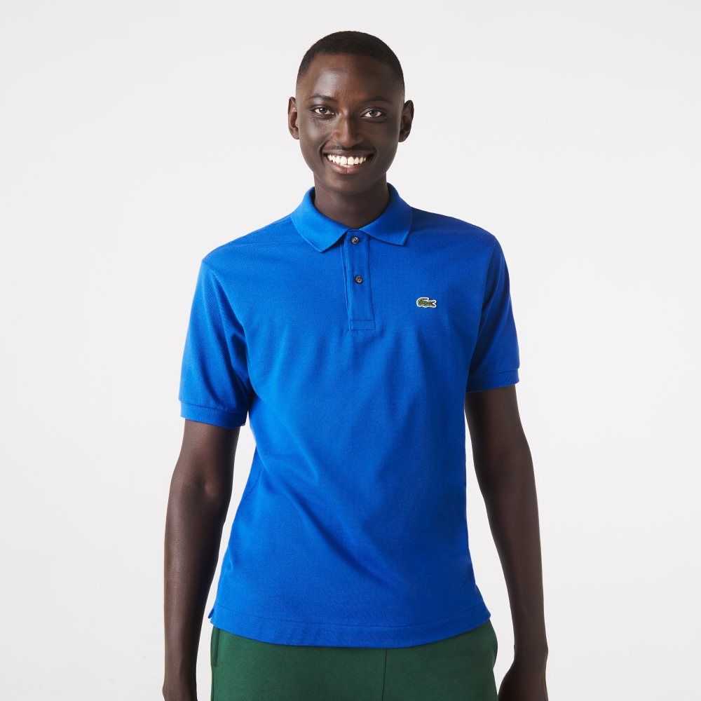 Lacoste Original L.12.12 petit pique cotton Blå | RVIFW-0457