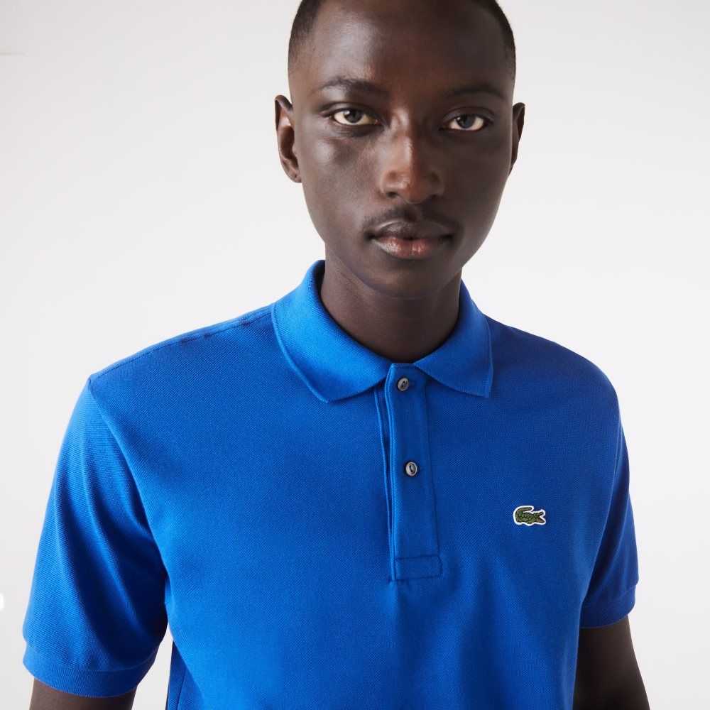 Lacoste Original L.12.12 petit pique cotton Blå | RVIFW-0457