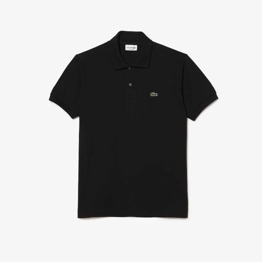 Lacoste Original L.12.12 petit pique cotton Svarta | UNDJI-7918