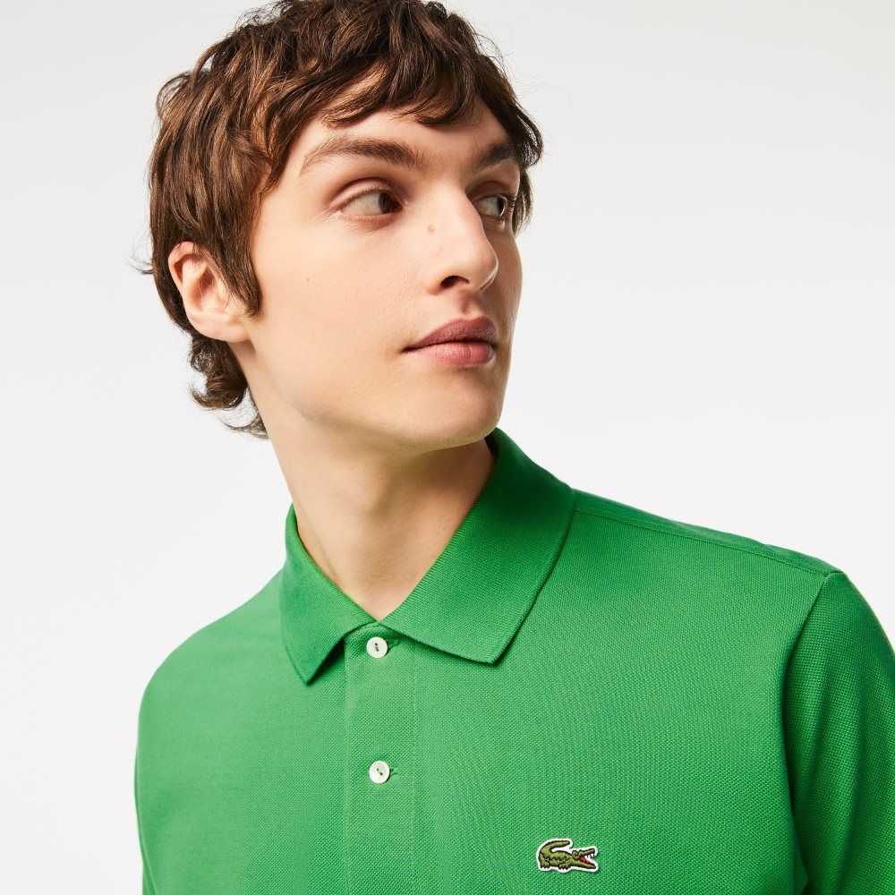 Lacoste Original L.12.12 petit pique cotton Gröna | WQHZJ-8762