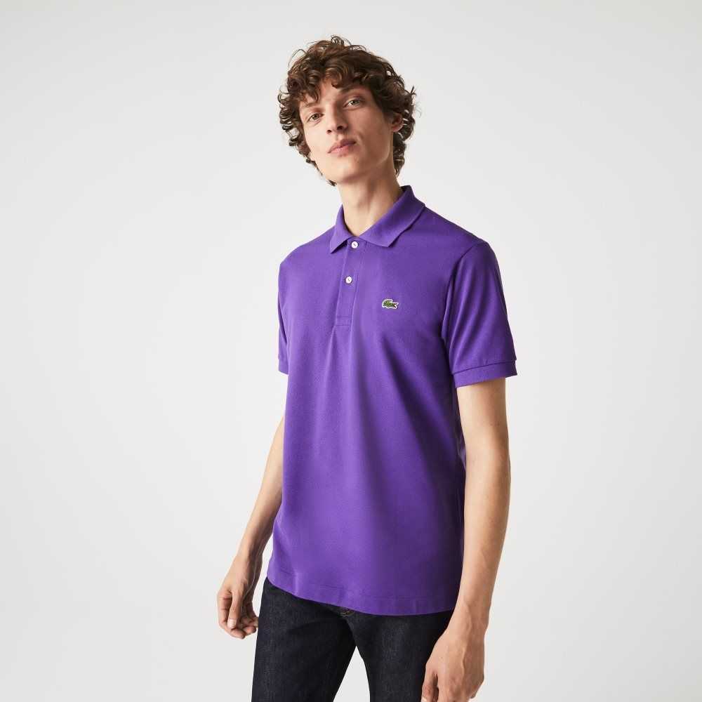 Lacoste Original L.12.12 petit pique cotton Lila | XNRJW-4683