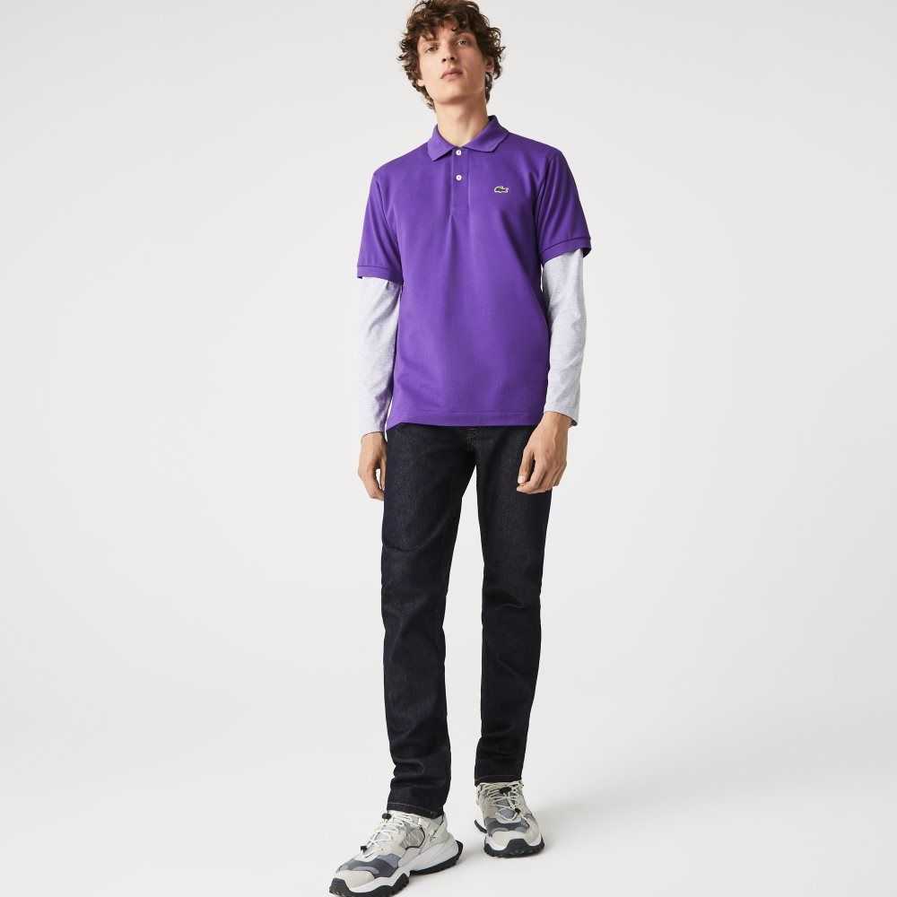 Lacoste Original L.12.12 petit pique cotton Lila | XNRJW-4683