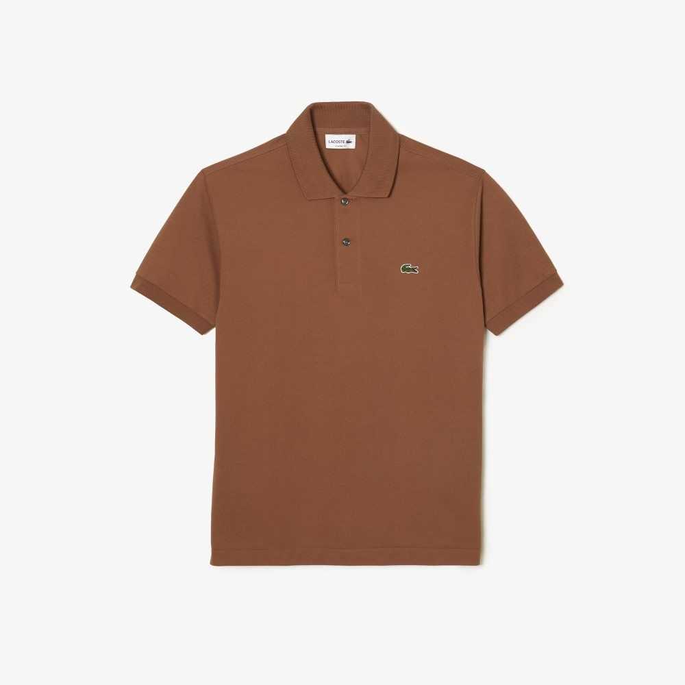 Lacoste Original L.12.12 petit pique cotton Ljusbruna | YSDBV-0839