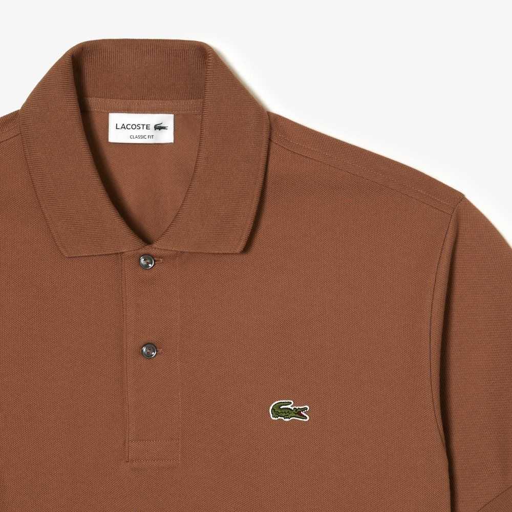 Lacoste Original L.12.12 petit pique cotton Ljusbruna | YSDBV-0839