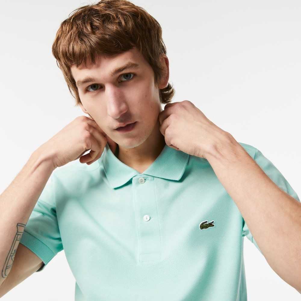 Lacoste Original L.12.12 petit pique cotton Mintgröna | ZMBYJ-7641