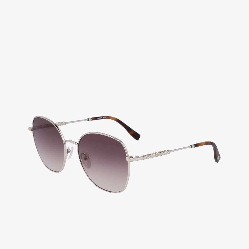 Lacoste Oval Metal Neoheritage Ljusguld | GBJPH-6734