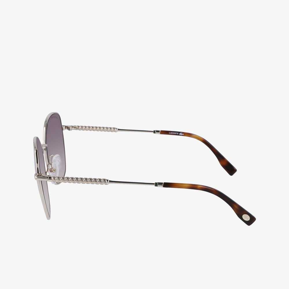 Lacoste Oval Metal Neoheritage Ljusguld | GBJPH-6734