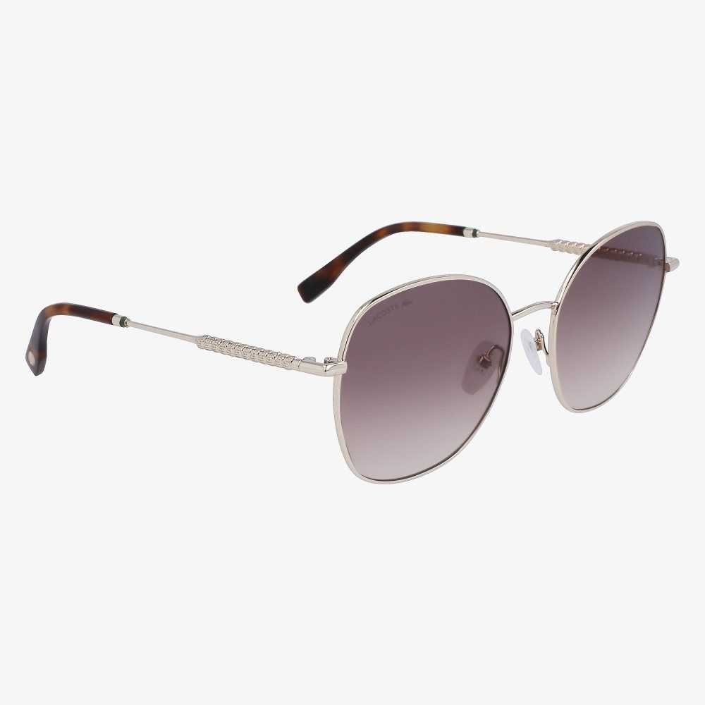 Lacoste Oval Metal Neoheritage Ljusguld | GBJPH-6734