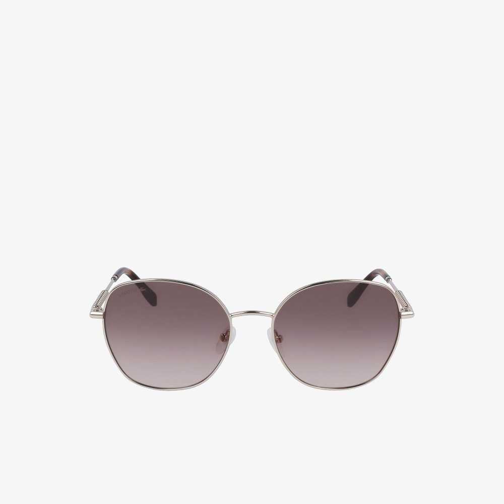 Lacoste Oval Metal Neoheritage Ljusguld | GBJPH-6734