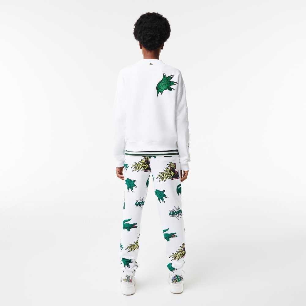 Lacoste Oversized Print And Branded Vita | BHISG-1540