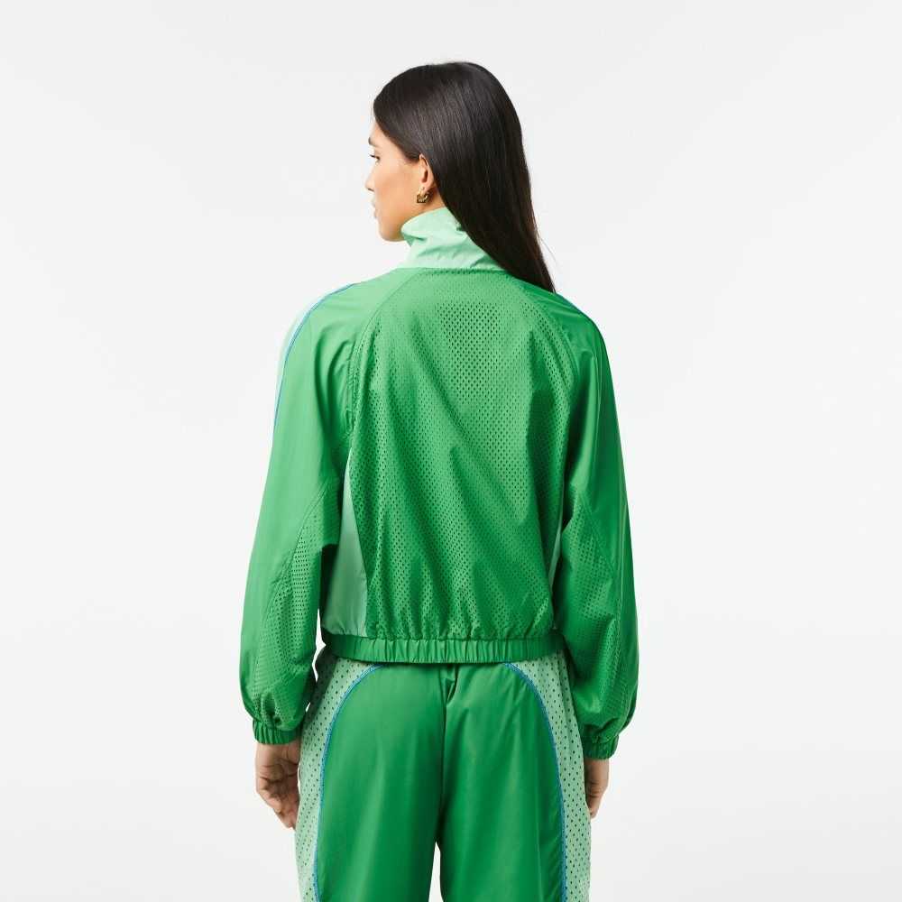 Lacoste Oversized Two-Tone Gröna | YLZNI-1532