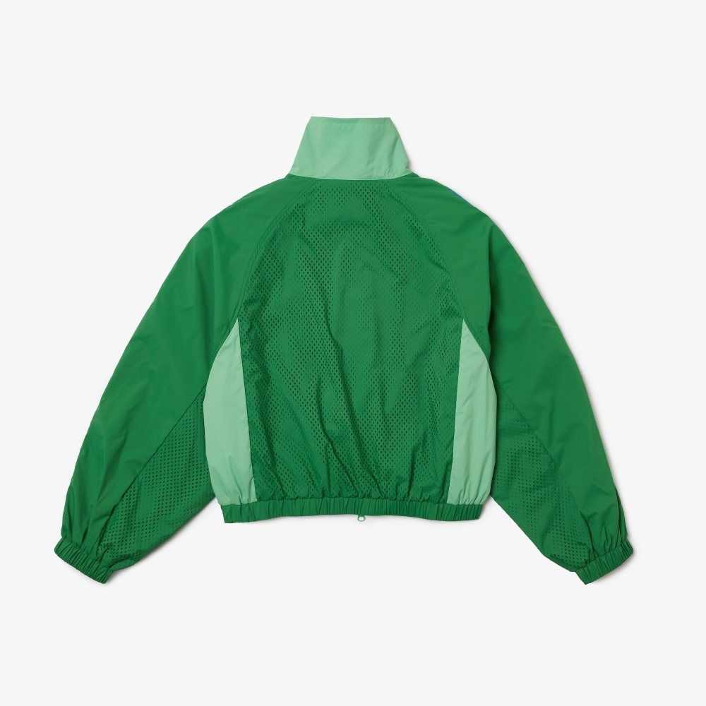 Lacoste Oversized Two-Tone Gröna | YLZNI-1532