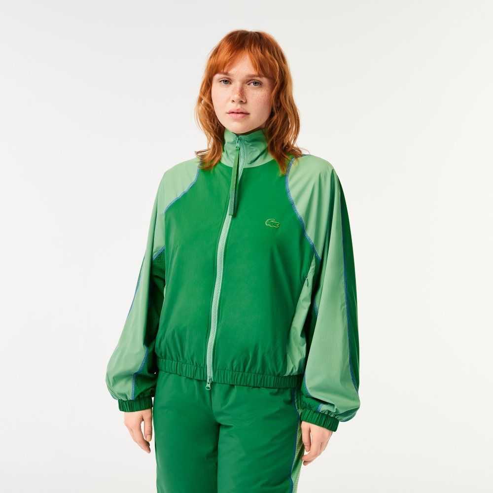 Lacoste Oversized Two-Tone Gröna | YLZNI-1532