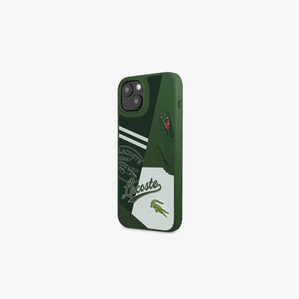 Lacoste Patchwork Print iPhone 14 Olika Färger | MLTYX-9270