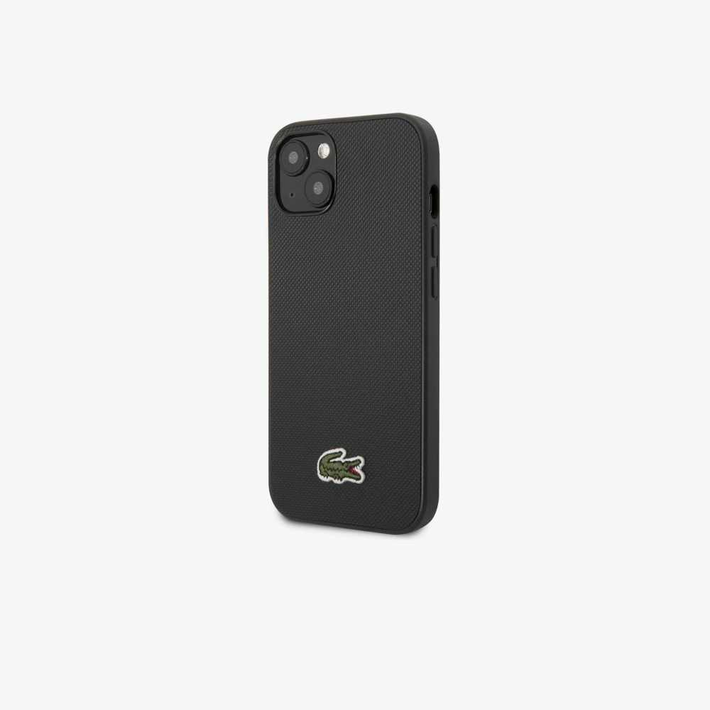 Lacoste Petit Pique Effect iPhone 14 Plus Svarta | XAGMB-4312