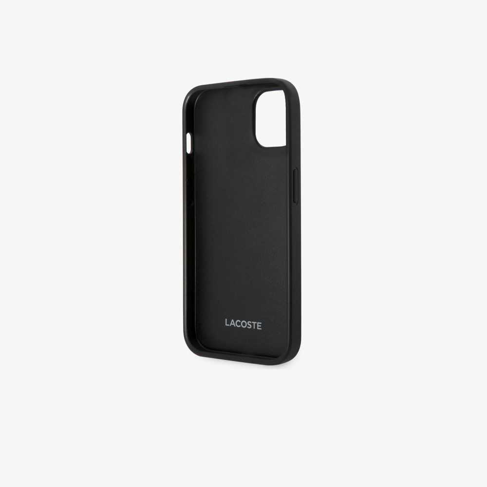 Lacoste Petit Pique Effect iPhone 14 Plus Svarta | XAGMB-4312