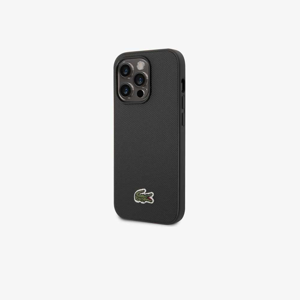 Lacoste Petit Pique Effect iPhone 14 Pro Max Svarta | QRPYF-7891