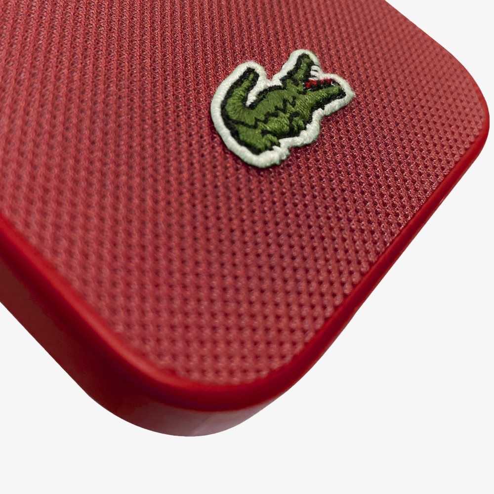 Lacoste Petit Pique Effect iPhone 14 Pro Röda | UQRVO-2985