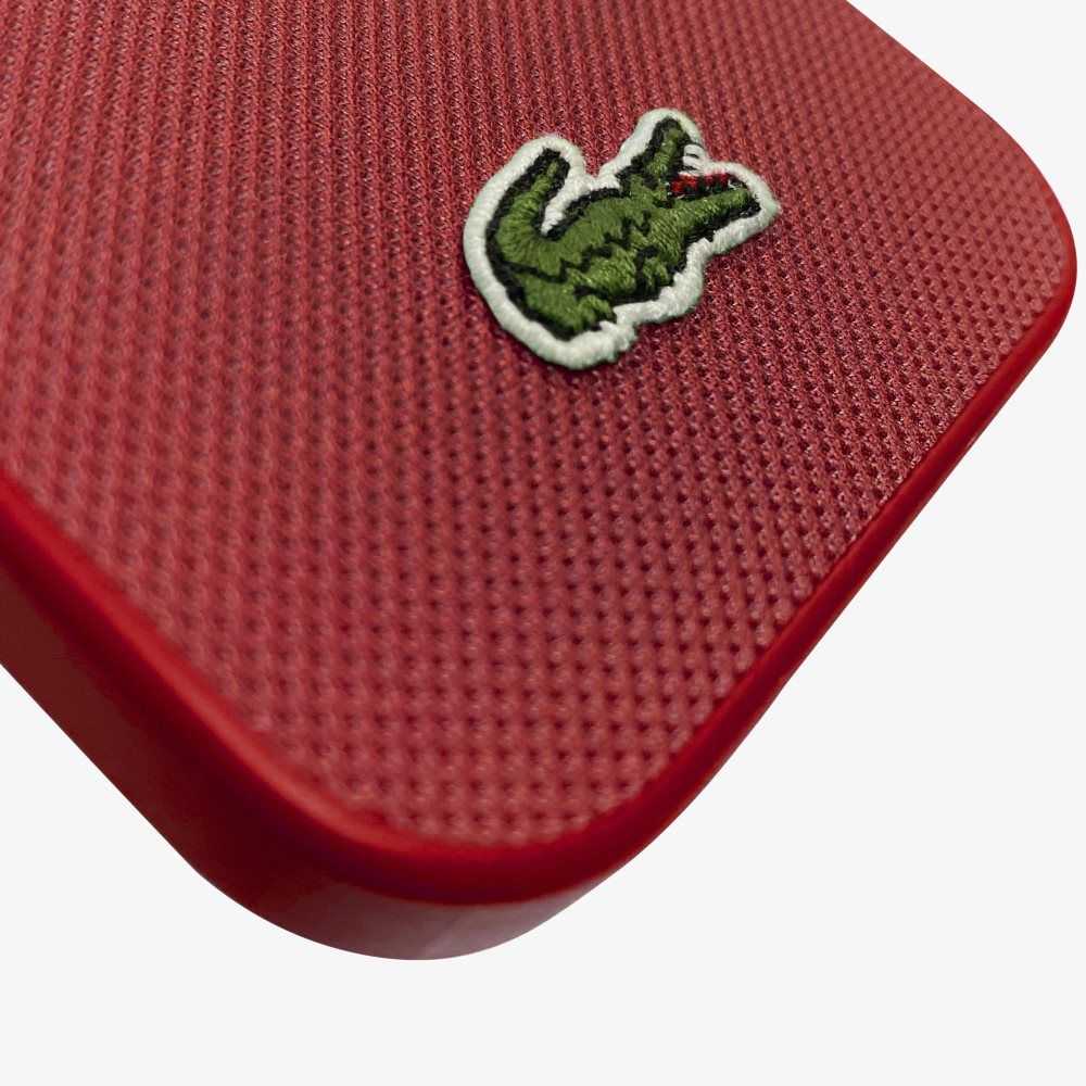 Lacoste Petit Pique Effect iPhone 14 Röda | PTIAY-8523