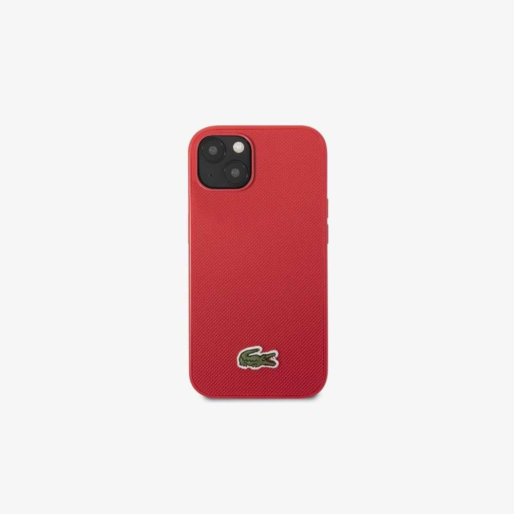 Lacoste Petit Pique Effect iPhone 14 Röda | RYZOD-8729