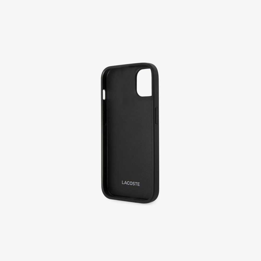 Lacoste Petit Pique Effect iPhone 14 Svarta | BEIZG-1508