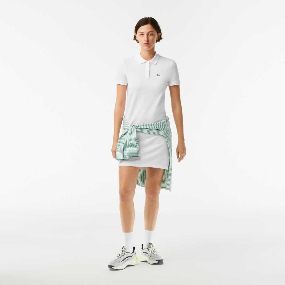 Lacoste Pique Knit Polo Vita | AKOYF-8136