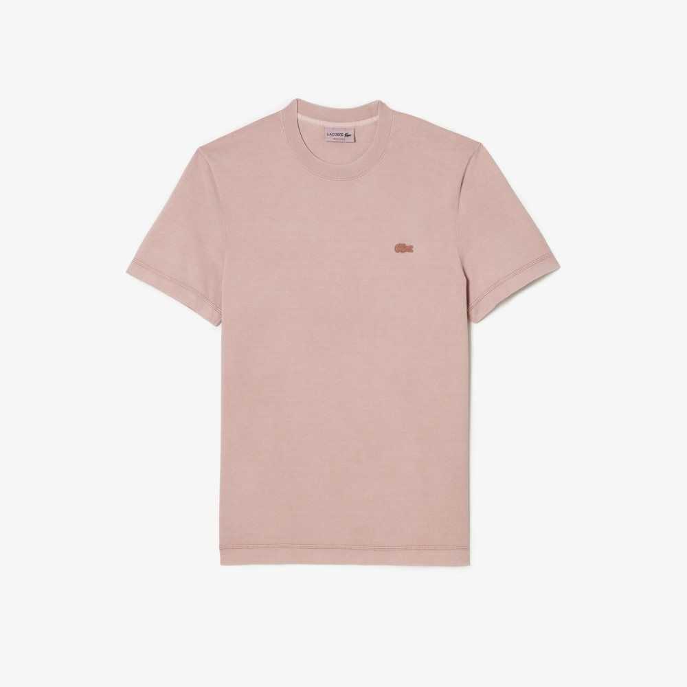 Lacoste Plain Organic Bomull Rosa | AEWVB-4057